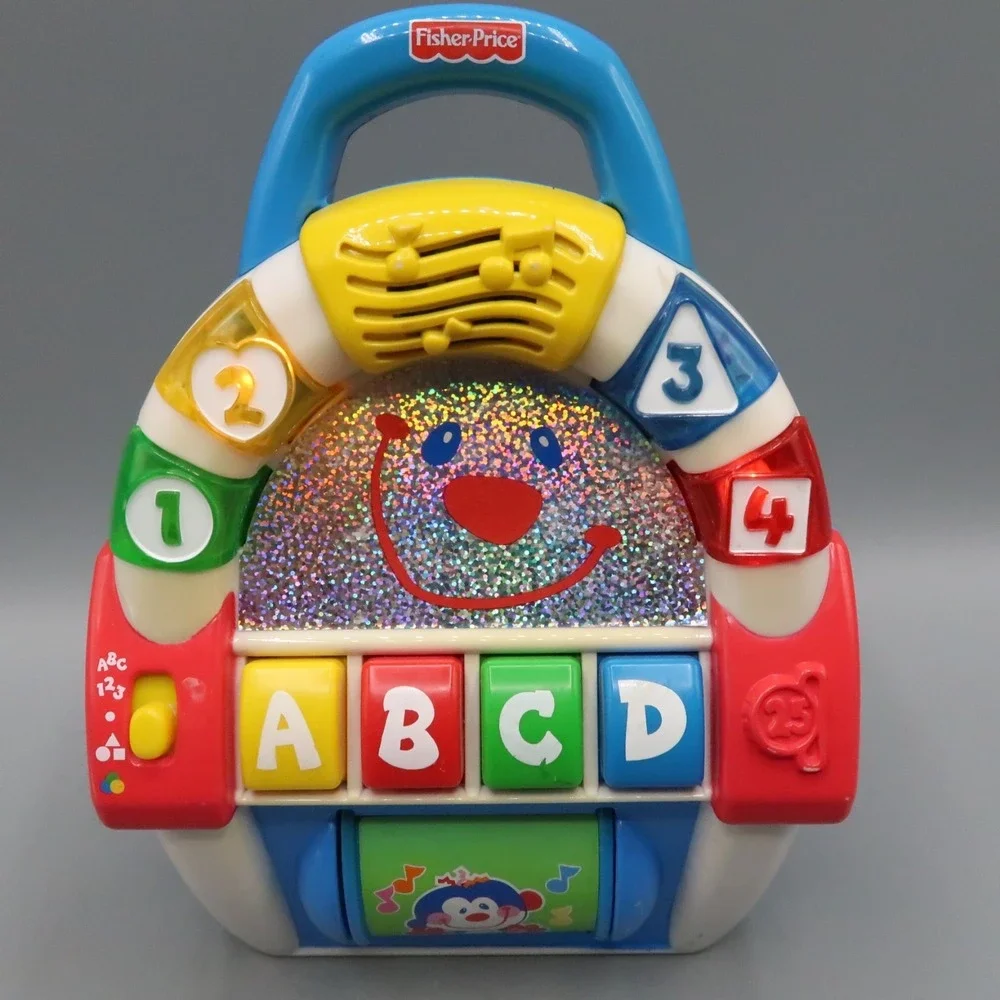 Vintage Fisher Price Baby Smartronics‎ Jivin Jukebox 2000 Lights & Sounds Works